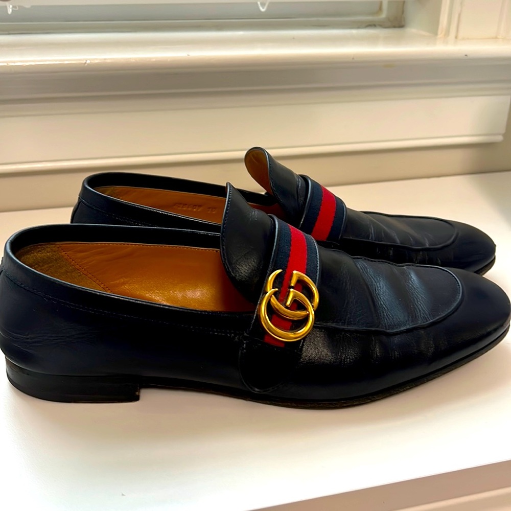Gucci Navy Blue loafer